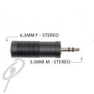 AMS 6.3 F to 3.5 M Stereo Adapter