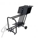 Manhasset 12 Symphony Stands w/Trolley
