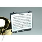 DEG Trombone bell clamp lyre w/mus folde