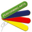 SBS Performing Arts Badge Green Bar