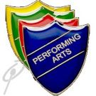 SBS Performing Arts Badge Blue Shield
