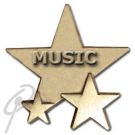 SBS Triple Star Badge - Music