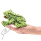 Folkmanis Small Frog Finger Puppet-EACH