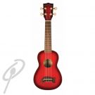 Makala Dolphin Bridge Ukulele-Red Burst