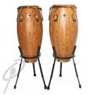Mano 10+11 Congas w/Baskets Wht Cedar