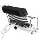 Manhasset 24 Symphony Stands w/Trolley