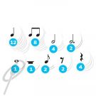 Music-Go-Rounds Rhythm Dots Simple Metre