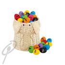 Nino Egg Shakers x 80 w/Elephant Basket