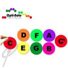 Opti-Note Magnets 100mm Pk 40 inc Bb&F#
