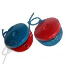 Optimum Wooden Finger Castanets Red/Blue