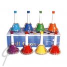 Optimum Hand Bell Set 8 Note Rainbow C-C