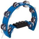 Mano Tambourine Half Moon Blue