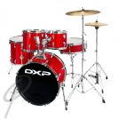 DXP 20 Drum Kit 5pc w/Cym C.A Red Sprk