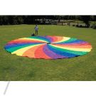 HS Colour Parachute Swirl 7m w/Grip Rope