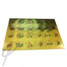 Tune Toons Gold Music Stickers (72)